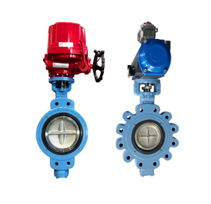 VAN BƯỚM - DK VALVE Double eccentric butterfly valve