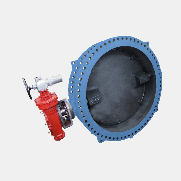 Double eccentric butterfly valve